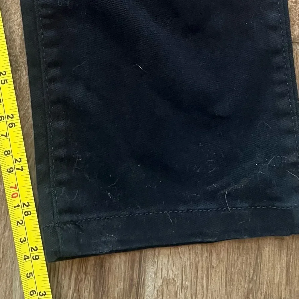 The Children’s Place Girls Uniform‎ Chino Pants Sz 16 Black NWT